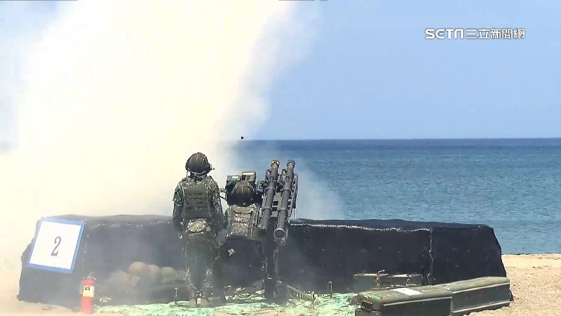 中共無人機頻擾金門　國軍信號彈驅離