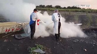 輕航機墜釀2死　運安會返墜機地調查