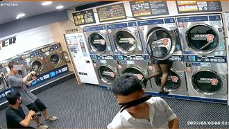 黑絲OL「鑽洗衣機」擺拍　店家氣炸