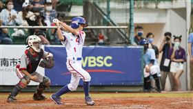 吳聖智在偶像詹子賢面前開轟。（圖／棒協提供）