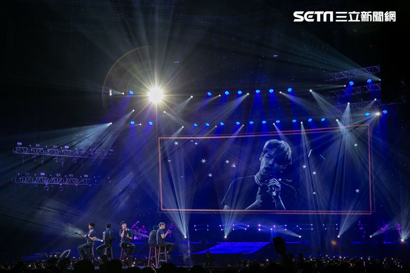五堅情「Moon Landing月面著陸」台北小巨蛋演唱會。（圖／記者楊澍攝影）