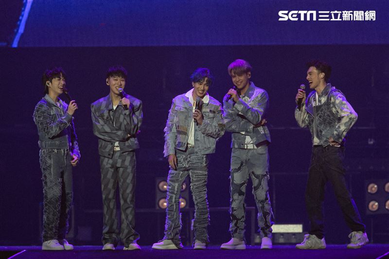 五堅情「Moon Landing月面著陸」台北小巨蛋演唱會。（圖／記者楊澍攝影）