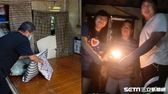 擠一張床養大孩　他告白亡妻：做到了