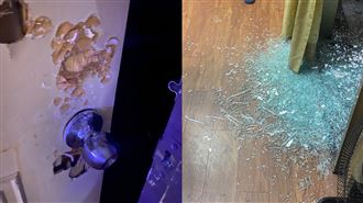 分手還發私密文！她怒砸窗毆打前男友