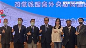 立法院跨黨派國會外交訪問團返國成果記者會。（圖／記者盧素梅攝影)