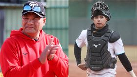 「鐵漢父子」黃忠義（左）、黃紹熙在實境秀同台。（圖／巨宸、民視提供）