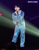 五堅情Moon Landing月面著陸，台北小巨蛋演唱會。（記者邱榮吉/攝影）