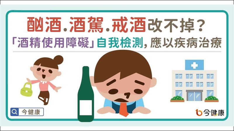 酒精使用障礙　醫師6點帶你自我檢測