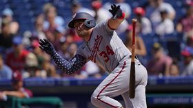 ▲沃特（Luke Voit）轉國民打擊率破4成。（圖／美聯社／達志影像）