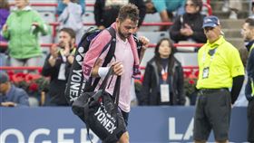 ▲瓦林卡（Stan Wawrinka）遭芬蘭對手魯烏斯武里（Emil Ruusuvuori）擊敗，復出之路再受打擊。（圖／美聯社／達志影像）