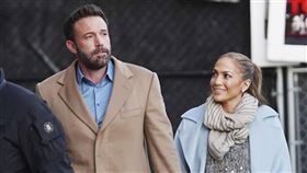  珍妮佛羅培茲、班艾佛列克。（圖／美聯社／達志影像）