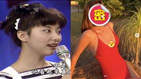 金元萱,張菲,泳衣