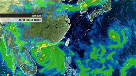 木蘭未來路徑曝！今北部雨區擴大　下個颱風最快這時候報到（圖／翻攝自天氣風險 WeatherRisk）