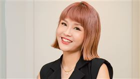 丟丟妹三立新聞網專訪。（圖／記者楊澍攝影）