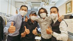 《潛行》劉德華、彭于晏、林家棟、任達華。（圖／台灣映藝提供）