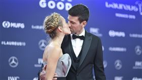▲喬科維奇（Novak Djokovic）妻子伊蓮娜（Jelena Djokovic）親上火線開槓網球雜誌。（圖／美聯社／達志影像）