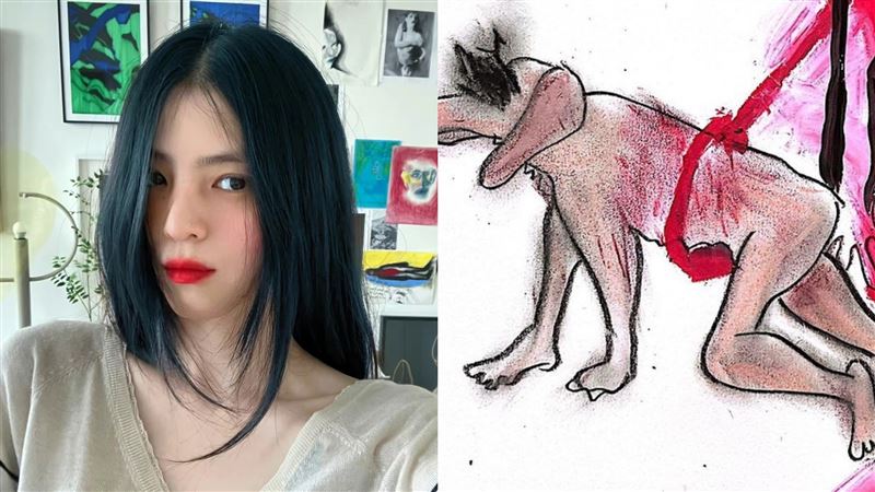 傷後7天！韓韶禧遮「半邊臉」露面