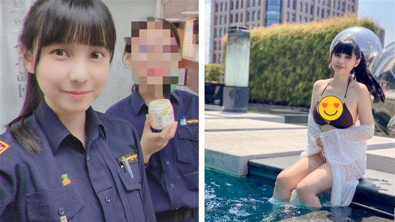 正妹女警服務地點曝光　網喊：逮捕我
