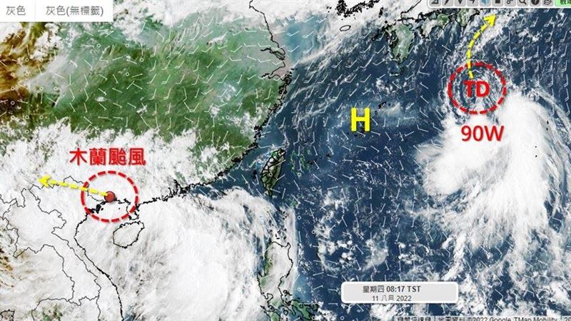 「米雷」估下半天生成！2地區防大潮