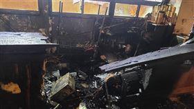 新竹　寶山　高爾夫球場 火警（圖／警方提供）