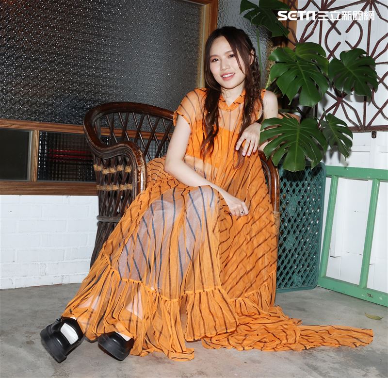 文慧如三立新聞網專訪。（記者邱榮吉/攝影）