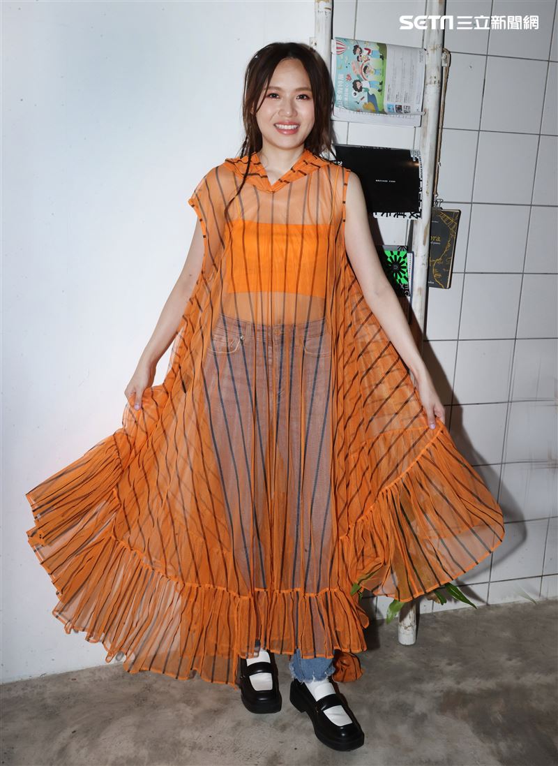 文慧如三立新聞網專訪。（記者邱榮吉/攝影）