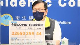 莊人祥回應疫情與邊境開放。（圖／指揮中心提供）