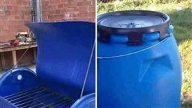 烤肉架,中秋,塑膠桶