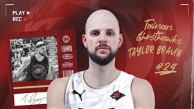 獵鷹網羅前PLG鋼鐵人洋將布朗。（圖／台南獵鷹提供）