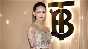 昆凌出席時尚品牌活動。（圖／記者楊澍攝影）