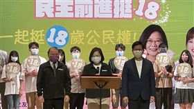 蔡英文、林佳龍、江永昌、林昶佐、林鶴明、胡博硯18歲公民權宣講（圖／記者高逸帆／攝影）