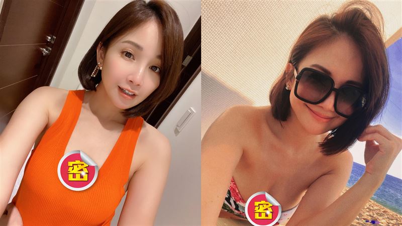 鍾欣怡沙灘「特寫自拍」　畫面太兇了