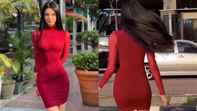鋼琴女神只是過馬路　網卻噴鼻血了