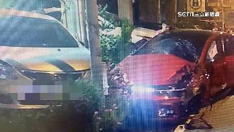 18歲男新手上路　撞毀200萬新車