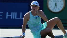 ▲世界球后斯威雅蒂（Iga Swiatek）女單16強爆冷出局。（圖／翻攝自多倫多女網賽推特）