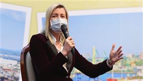 立陶宛交通部政次：訪問目的明確　尋求與台交流外交部11日下午舉行立陶宛交通及通訊部政務次長愛格涅（Agn? Vaiciukevi?i?t?）訪團記者會，愛格涅表示，她來訪目的很清楚，就是就經濟與文化與台灣交流，也相信民主國家之間都要互相支持。中央社記者謝佳璋攝  111年8月11日