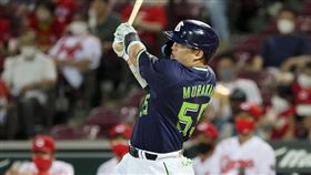 ▲養樂多村上宗隆。（資料照／取自養樂多燕子FB）