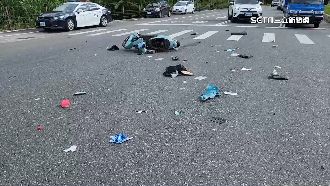 未「兩段式左轉」　婦遭貨車撞飛亡