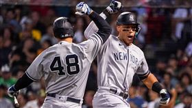 ▲賈吉（Aaron Judge）炸裂本季第46轟。（圖／路透社／達志影像）