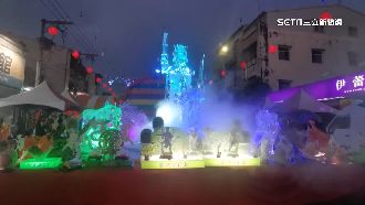 「虎尾中元祭」數千桌供品包羅萬象