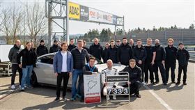 ▲保時捷Taycan Turbo S創下單圈新紀錄。（圖／Porsche提供）