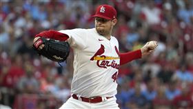 ▲蒙哥馬利（Jordan Montgomery）轉紅雀11局無失分。（圖／美聯社／達志影像）