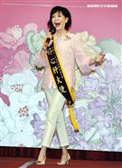 白嘉莉出席肝基㑹28歳生日會，同時擔任好心肝大使。（記者邱榮吉/攝影）