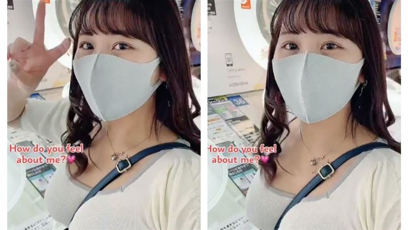正妹合體AV女優　9秒狂抖片網噴血