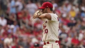  ▲溫恩萊特（Adam Wainwright）繳出9局失1分好投。（圖／翻攝自紅雀推特）