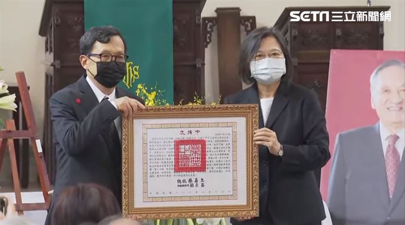 彭明敏百歲紀念禮拜　總統親頒褒揚令