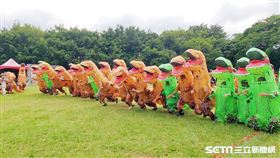 埔心牧場恐龍路跑(埔心牧場提供)