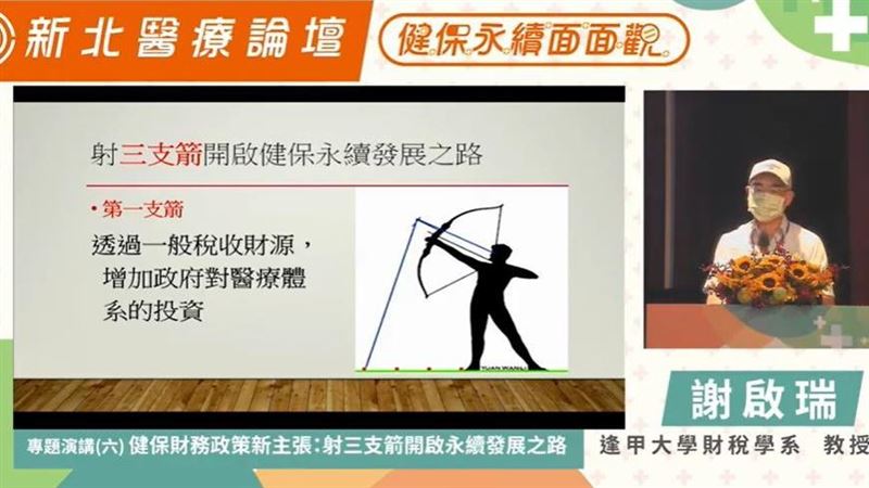 健保缺錢難永續？謝啟瑞拋出3支箭！
