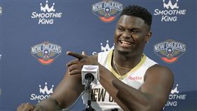 ▲威廉森（Zion Williamson）自比《火影忍者》主角漩渦鳴人。（圖／美聯社／達志影像）