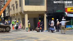 高雄,路面,塌陷,前金區,建商,危樓